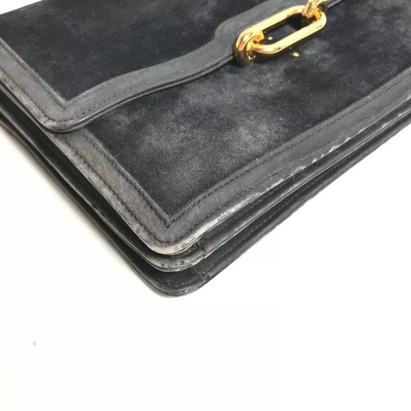 HERMES Shawl vintage Fonsbell 24 Hand Bag Shoulder Bag - Picture 5 of 16